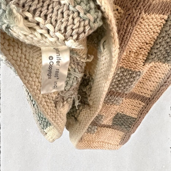 Vintage Anthropologie Curio Women's Chunky Hand Knitted Sweater - Picture 4 of 7